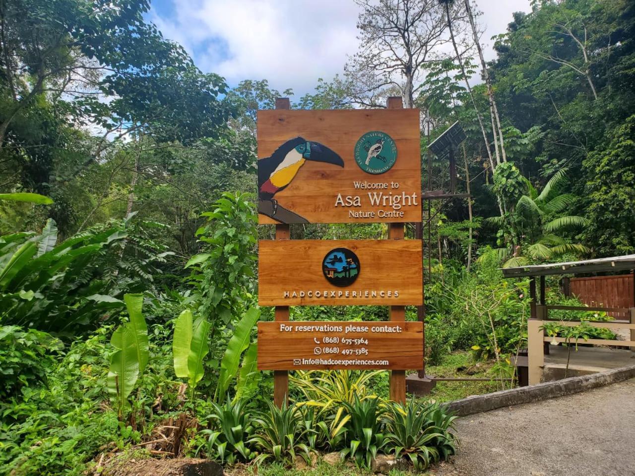 Hadco Experiences At Asa Wright Nature Centre Blanchisseuse Ngoại thất bức ảnh